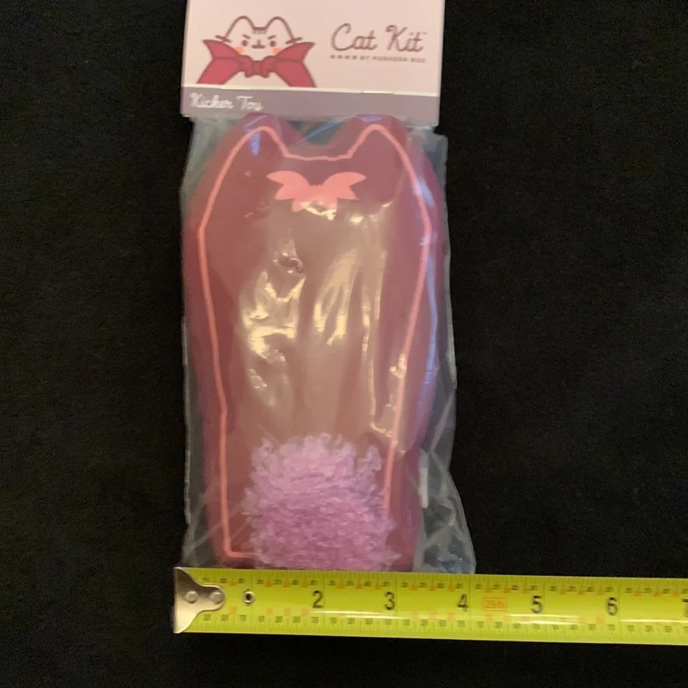 Pusheen Cat Kit Halloween Vampurr Coffin Shaped cat kicker toy NWT